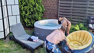 yo, check gratis jadilica’s outdoor solo anal show backstage