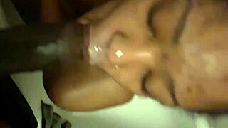 Wow, step-mom’s on demon time for Valentine’s with that monster black shaft!