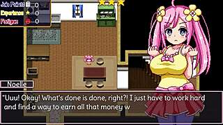 Noelle tries her best in this scene
