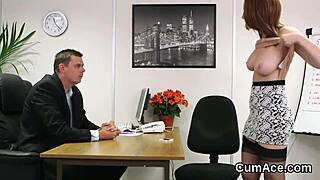 She says, 'Take this jizz load on my face.'