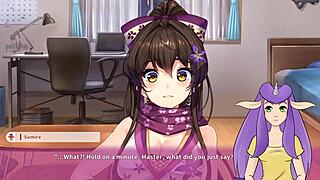 sexy ninja maid serves master in ninnin days part 4 😏