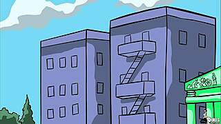 Married Wife Sneaks Off to Fuck Hard College BBC in Anime Hentai