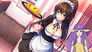 sexy ninja maid serves master in ninnin days part 4 😏