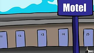 Married Wife Sneaks Off to Fuck Hard College BBC in Anime Hentai