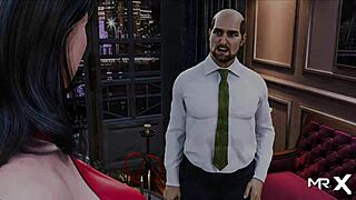 Teasing Double Blowjob in Fashion Business