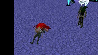 in this 3d episode, aliens encounter pussy in narrative adventure