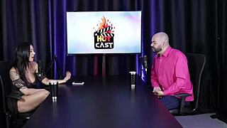 Sao Paulo Avelar In Sheer Red Lingerie For Tiv Models Glamour Shoot!