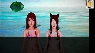 In my new family game, the redhead amateur with big tits explores erotic homemade fun.