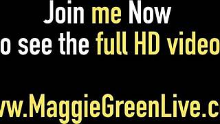 yo, check out natural busty maggie green in action 😍