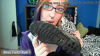 Lick My Rainboots Clean as Ordered by Miss Faith Rae in Full Video