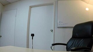 violet coxxx undergoes rough pov casting interview in costume