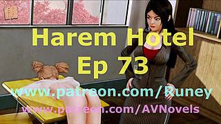 i'm playin harem hotel 73 wit anime hentai elements.