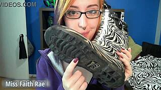 Lick My Rainboots Clean as Ordered by Miss Faith Rae in Full Video
