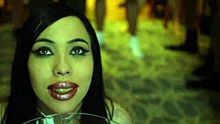 Jasmine Dark in a hot gang bang scene with a gokkake finish