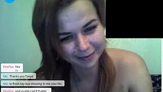 blonde tannya and chubby annica rip clothes in webcam show with toys