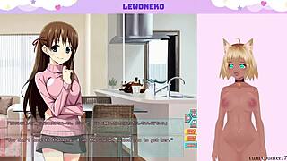 Hey, Vtuber Lewdneko is playing Go Go Nippon and getting off with toys, big tits bouncing in this anime hentai orgasm session part 4! 😏🍆💦