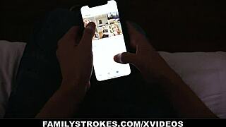 Cute Stepsis Chloe Cherry and Gwen Vicious Fucked by Horny Stepbrother. Who Shares That Wild Cum?