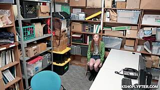 Lp Officer Spread Eagle Fucks Ava Parker's Stretched Pussy