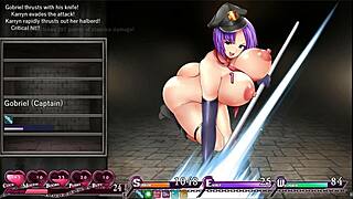 feeling the intensity in karryn's final naked fight against the captain