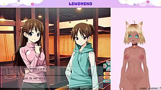 Hey, Vtuber Lewdneko is playing Go Go Nippon and getting off with toys, big tits bouncing in this anime hentai orgasm session part 4! 😏🍆💦