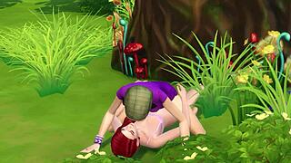 lesbians getting wild at the park, wanna watch?