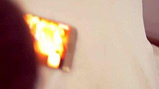 Creampied while playing on the phone in wild doggystyle action. Romanian babe takes big cock with wet moans.