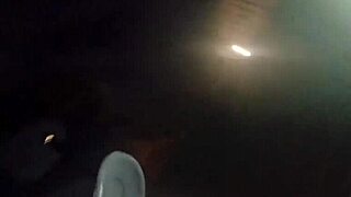 Wife Walks Beach Without Panties At Night