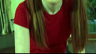 Stepdaughter's friend calls her lesbian, so she poses with stepdad's penis for photos 😈