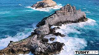 Tushy showcases good girl Talia diving into intense anal with a stranger after wild fingering