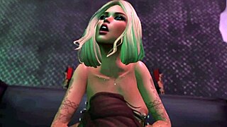 uh, dancing at mera firelyte kitty club with intergalactic sluts s2e5