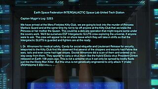 uh, dancing at mera firelyte kitty club with intergalactic sluts s2e5