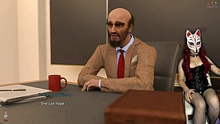 Yo, sexy college student naked in wild classroom