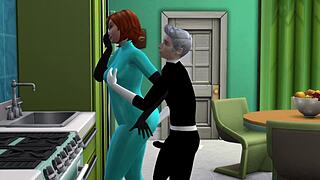 Danny Phantom And Mom In Sims 4
