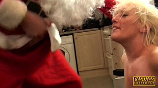 Pascalssubsluts - Santa Gets Rough with Wild Face Action