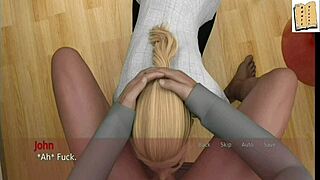 Triangle sex scenes with lesbian ass and monster cock!