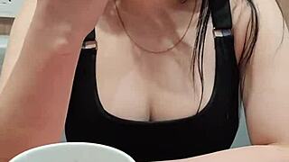 Today, I'll be the cute dessert 😋