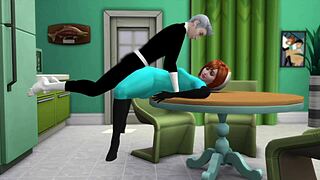 Danny Phantom And Mom In Sims 4