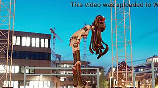 Blabla enjoys playful fun with her favorite fan 😊