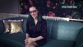 Skinny goddess Miss Faith Rae in anal and CBT scenes