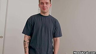 room mates play naughty roles leading to intense anal pounding