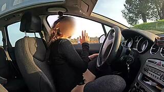 i begged a stranger to feel my wet pussy during our outdoor walk