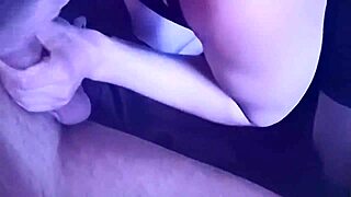 my ex girlfriend blows me in a casual homemade scene