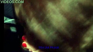 Naughty African Babe Dodges Security For Bathroom Blowjob