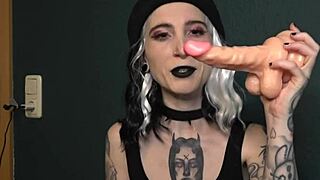 My cuckold husband watches me dominate with German flair. Lia Louise and Lou Nesbit shock him!