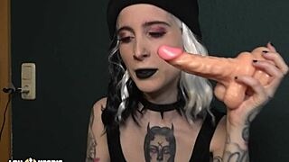 My cuckold husband watches me dominate with German flair. Lia Louise and Lou Nesbit shock him!
