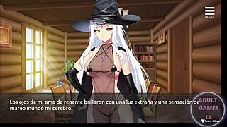 Witch Imprisoned In Sexual Cartoon