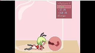 Ever Seen a Bunny Girl Dominate in a Sexy Bottle Game Outfit?