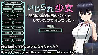 i toyed the girl in this hentai game
