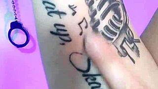 tattoo tour feb 2024 with kyra hellfire backstage.