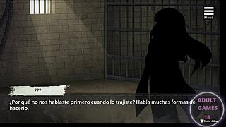 Witch Imprisoned In Sexual Cartoon